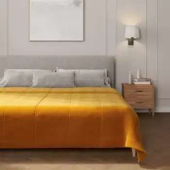 Покрывало Dekoria, желтый