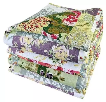 Покрывало Delindo Lifestyle Patchwork, 140x1x210 см, красочный