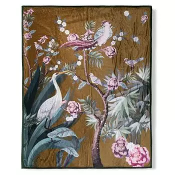 Покрывало Descanso SARENZA 130x160 см охра