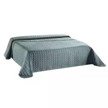 Покрывало Dreamlike 220х240 серебро PES микрофибра 70г/м 80г/м дизайн стеганая aqua-textil