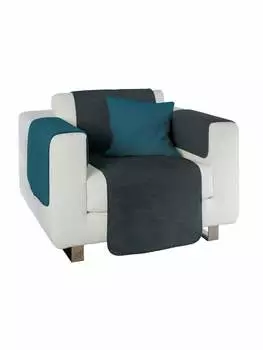 Покрывало Erwin Mller, цвет dunkelgrau/petrol