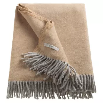 Покрывало Esprit, 140x200 см, бежевый