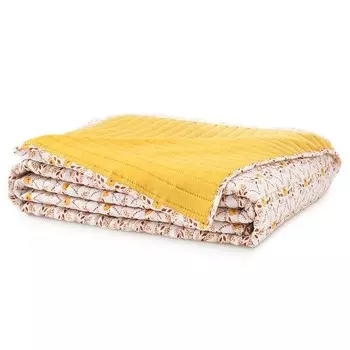 Покрывало FLHF Olky, 260x1x280 см цвет wei,braun,orange