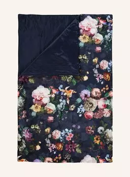 Покрывало флёр Essenza, синий