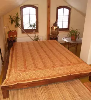 Покрывало Guru-Shop, желтый