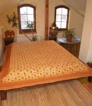 Покрывало Guru-Shop, желтый