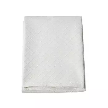 Покрывало Homescapes mit Diamant-Muster, 180x1x260 см, натуральный