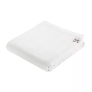 Покрывало из чистого льна StoneWashed без глажки - Графит Lisola Stone, белый