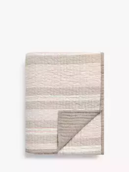 Покрывало John Lewis Classic Quilted, цвет pale/pink