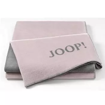 Покрывало Joop мягкое одеяло 150 x 200 см декоративная строчка UDF розовый графит