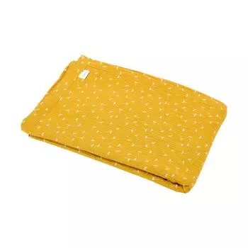 Покрывало KraftKids муслиновое желтое одуванчик