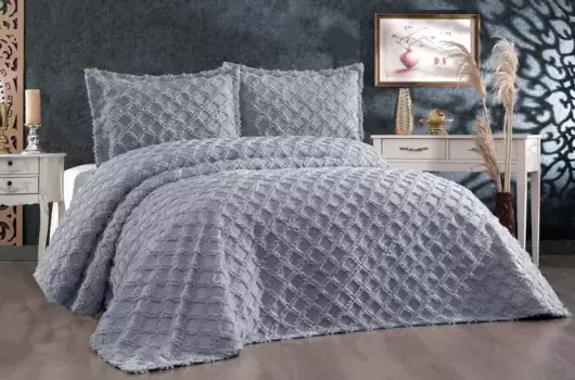 Покрывало L'Essentiel Linge de Maison, серый