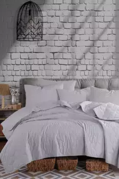 Покрывало L'Essentiel Linge de Maison, серый