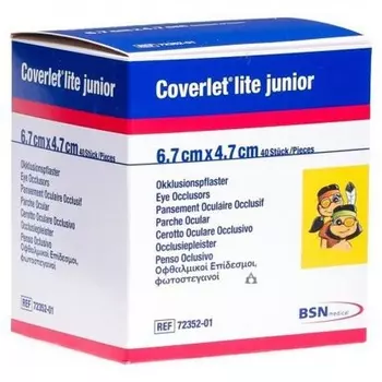 Покрывало Lite Jr 6,7см X 4,7см 40 унд, Bsn Medical