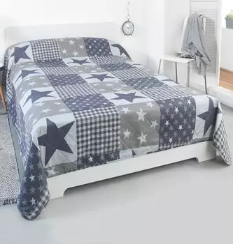 Покрывало Malika 220x240 для кроватей. Одеяло. Покрывало для кровати. Размер покрывала для дивана: 220x240 см. Дизайн 2 Dreamhome