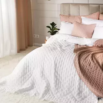 Покрывало MARKIZETA HOME, белый