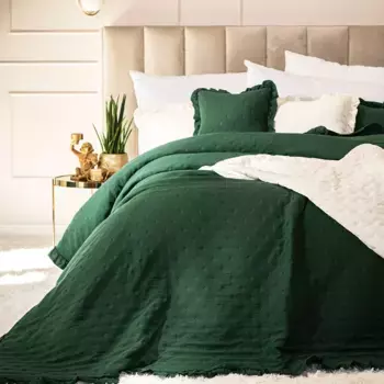 Покрывало MARKIZETA HOME, зеленый