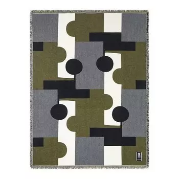 Покрывало Marksljd Lia, 130 см, зеленый