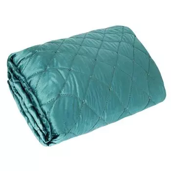 Покрывало на кровать AMARETA 220x240 см темно-бирюзовый Eurofirany