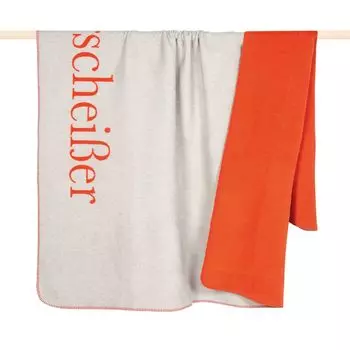 Покрывало Notes natural 150 х 200 см смесовый хлопок pad