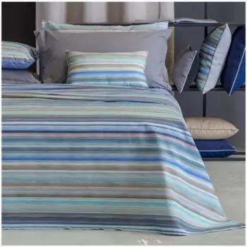 Покрывало Пике Аврора полутораспальный Riviera, синий, размер квадрат с половиной