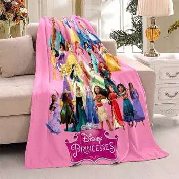 Покрывало с диснеевскими принцессами Jeinju, разноцветный