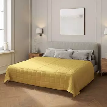 Покрывало с клетчатой стежкой Dekoria