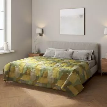 Покрывало с полосатой стежкой Dekoria