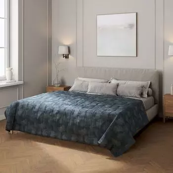 Покрывало с полосатой стежкой Dekoria