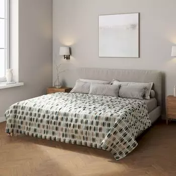 Покрывало с полосатой стежкой Dekoria