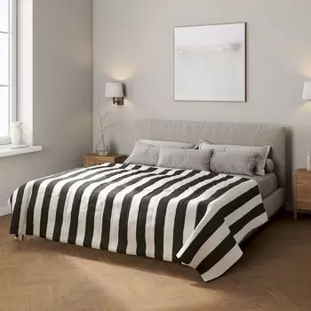 Покрывало с полосатой стежкой Dekoria