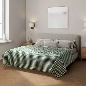 Покрывало с полосатой стежкой Dekoria