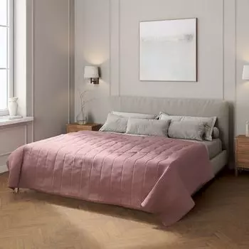 Покрывало с полосатой стежкой Dekoria