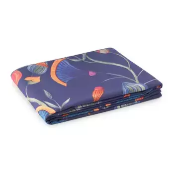 Покрывало С Принтом "Папирус" 170X260 Bassetti, синий