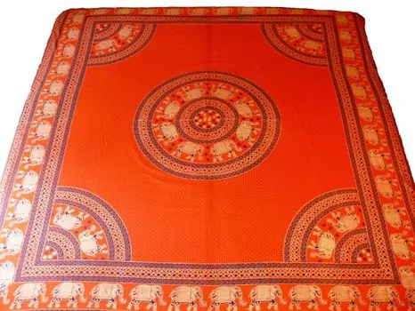 Покрывало со слонами, ок. 225 см х 215 см WORU GmbH