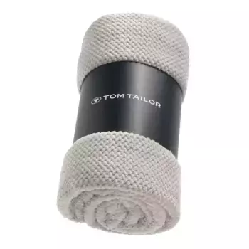 Покрывало Tom Tailor, серебряный