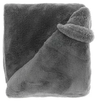 Покрывало Unique Living Justin, 240x1x220 см, серый