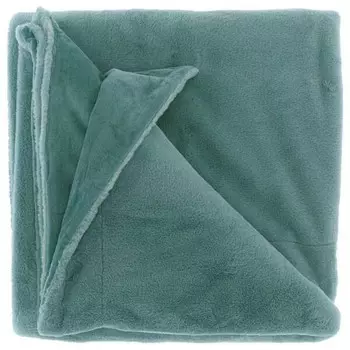 Покрывало Unique Living Klaas, 200x1x150 см цвет petrol