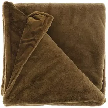 Покрывало Unique Living Klaas, 200x1x150 см цвет kastanienbraun