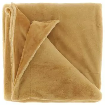 Покрывало Unique Living Klaas, 200x1x150 см цвет dunkelgelb