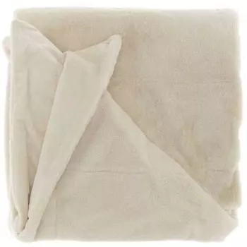 Покрывало Unique Living Klaas, 200x1x150 см, кремово-белый