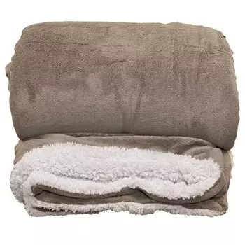 Покрывало Unique Living Lars XL, 240x1x220 см, серо-коричневый