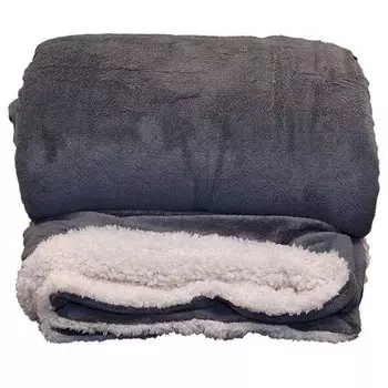 Покрывало Unique Living Lars XL, 240x1x220 см, темно-серый