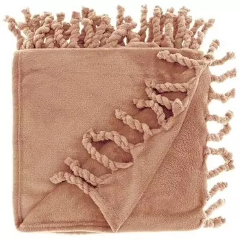 Покрывало Unique Living Lieke, 160x1x130 см цвет sandbraun