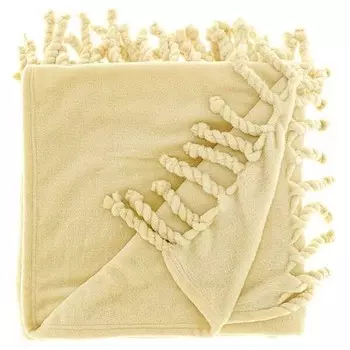 Покрывало Unique Living Lieke, 160x1x130 см цвет hellgelb