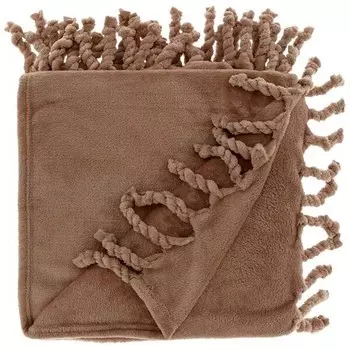 Покрывало Unique Living Lieke, 160x1x130 см, серо-коричневый