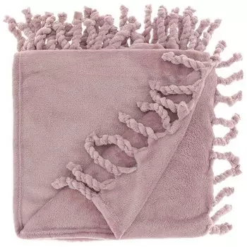 Покрывало Unique Living Lieke, 160x1x130 см, старый розовый