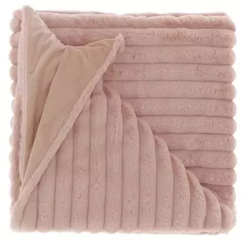 Покрывало Unique Living Peppe, 200x1x150 см, старый розовый