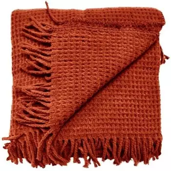 Покрывало Unique Living Selien, 200x1x150 см цвет orangerot