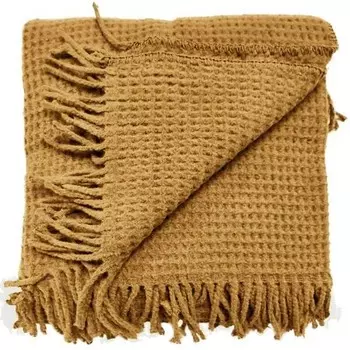 Покрывало Unique Living Selien, 200x1x150 см цвет dunkelgelb